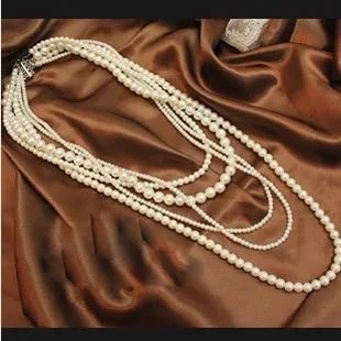 

Pearl necklace Korean version fashion retro jewelry
