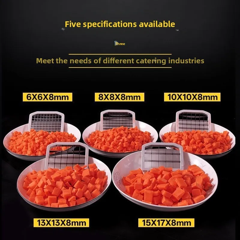 Vegetable cutter Commercial special shredder, multi-functional vegetable carrot potato dicing electric slicer 6