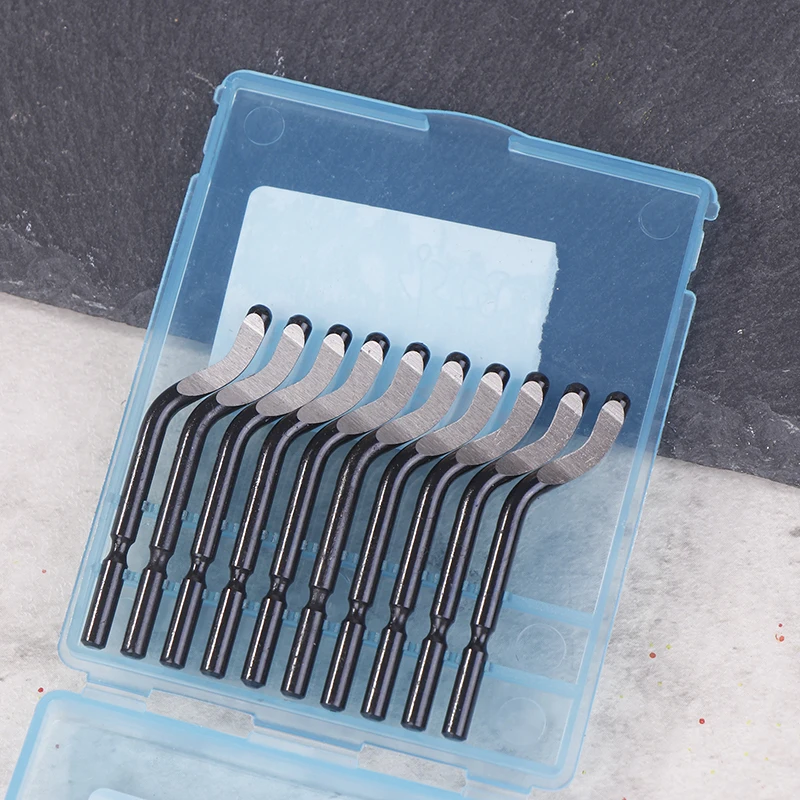10pcs Deburring Copper Tube Edge Cutter Trimming Knife Scraper Blade BS1010 Trimming Scraper Deburring Tools