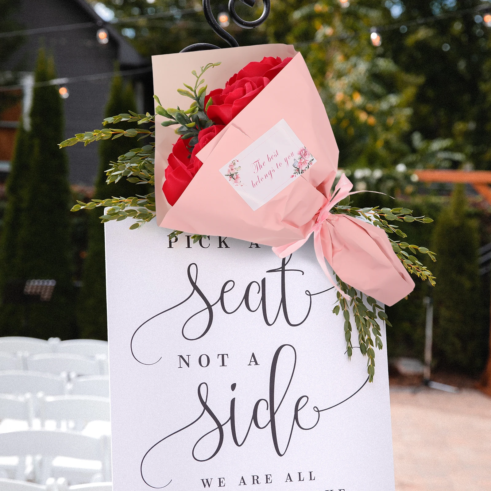 

Soap Rose Bouquet Flower Artificial Mini Flowers Bouquets Valentine's Day Bride