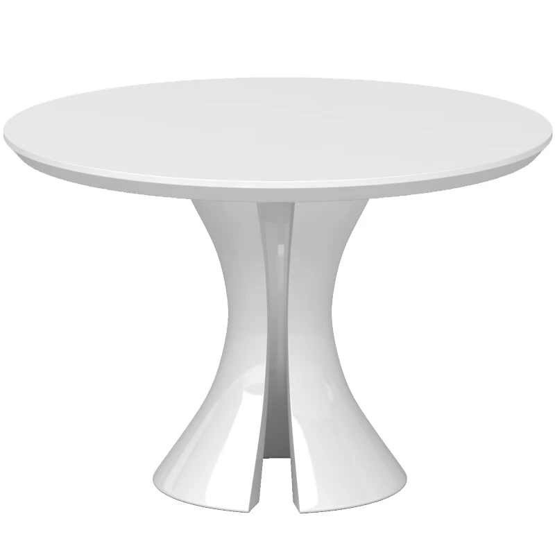 

Стол для конференций с краской, простой современный модный круглый стол для встреч, креативный маленький круглый стол.