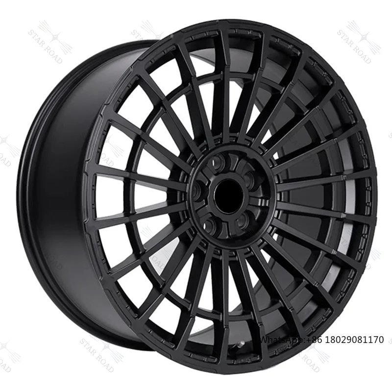 RCSR New Custom 17 18 19 20 21 22 23 24 Bright Black Silver 5x120 5x114.3 5x112 Alloy Car Wheel Luxury Rim for Cayenne Jetour T2