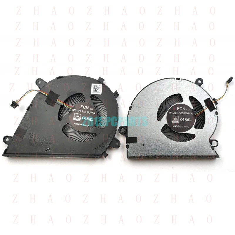 L+ for  Asus Mars15 VX60 VX60GT K571 K571GT F571 F571GT X571GD CPU & GPU Cooling Fan