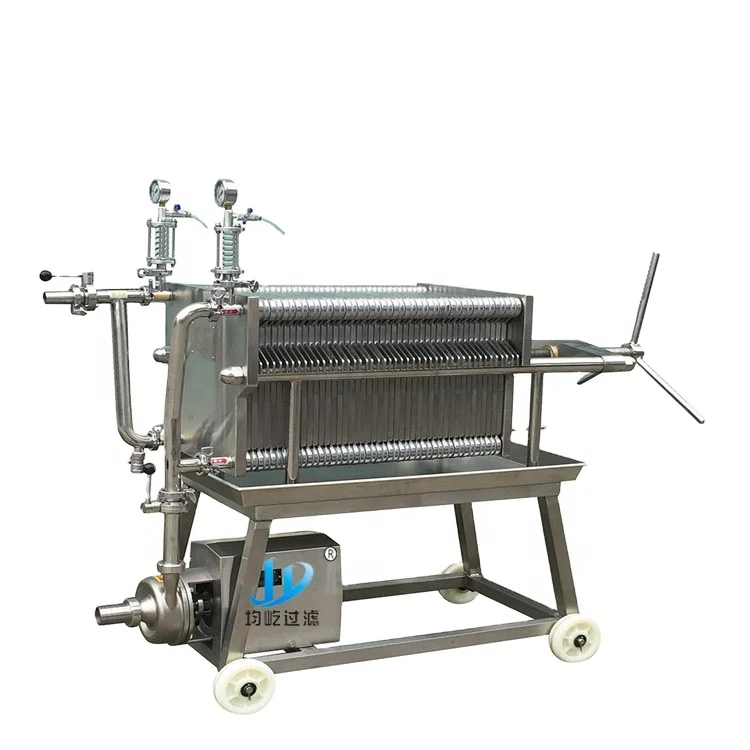 

400x400 Stainless Steel Filter Press With Stainless Steel Plates