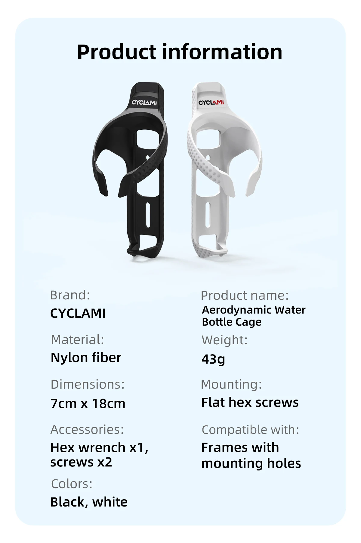 CYCLAMI Tragbare Radfahren Werkzeug Box MTB Road Fahrrad Kapsel Boxen Tragen Flasche Käfig Lagerung Reparatur Tool Kit Fahrrad Rahmen Ausrüstung – Detail 13