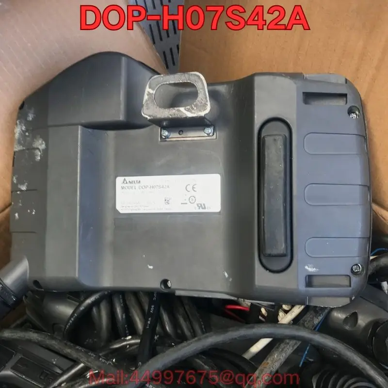 Second-hand handheld touch screen DOP-H07S42A teaching device functional test is normal Latest quotation in September 2026