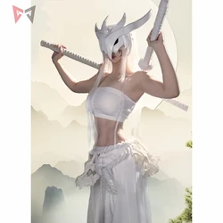 New Yone Cosplay Costumes Game The Unforgotten Yone Role Play Uniform Halloween Carnival Outfits For Male And Female