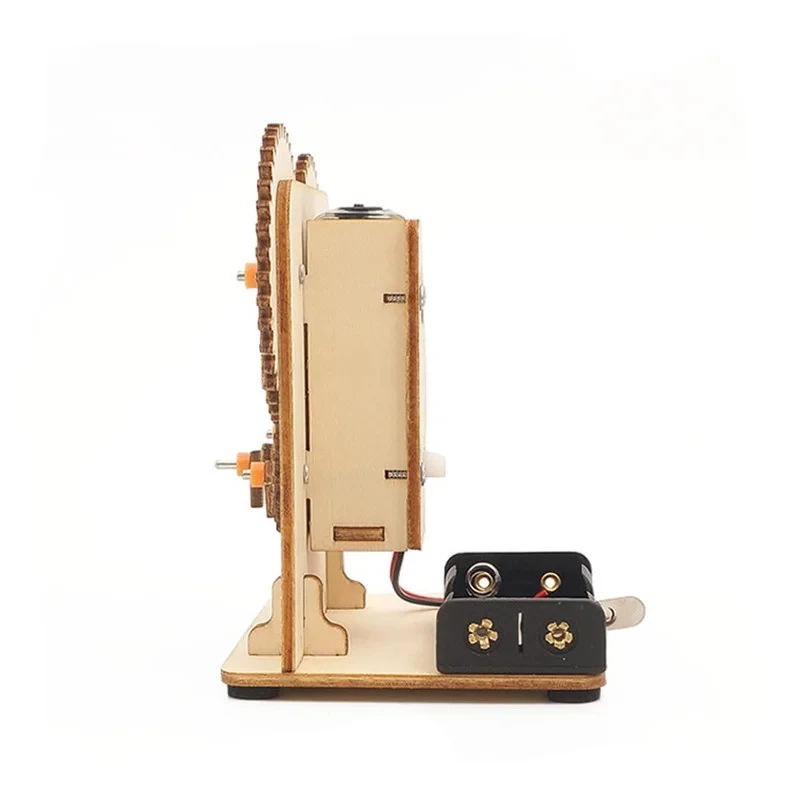 DIY 3D Holzmaschinen Getriebe Getriebe Kinder Wissenschaft Experiment Set Lerntechnologie Herstellung Handwerk