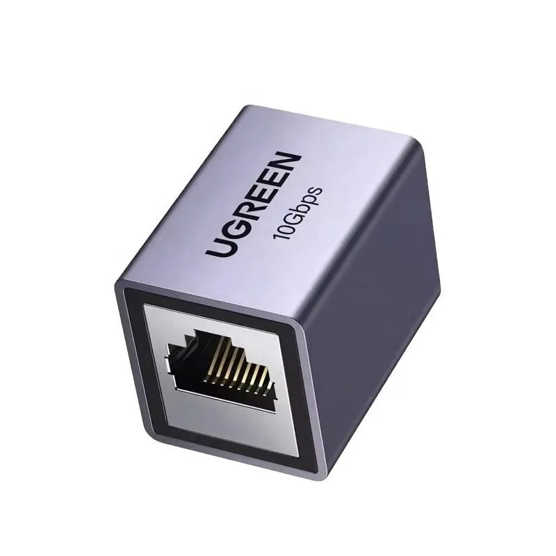 UGREEN RJ45 Connector 10Gbps Network Extender Extension for Cat8 Cat7 Cat6 Ethernet Cable Adapter Gigabit Female to Female