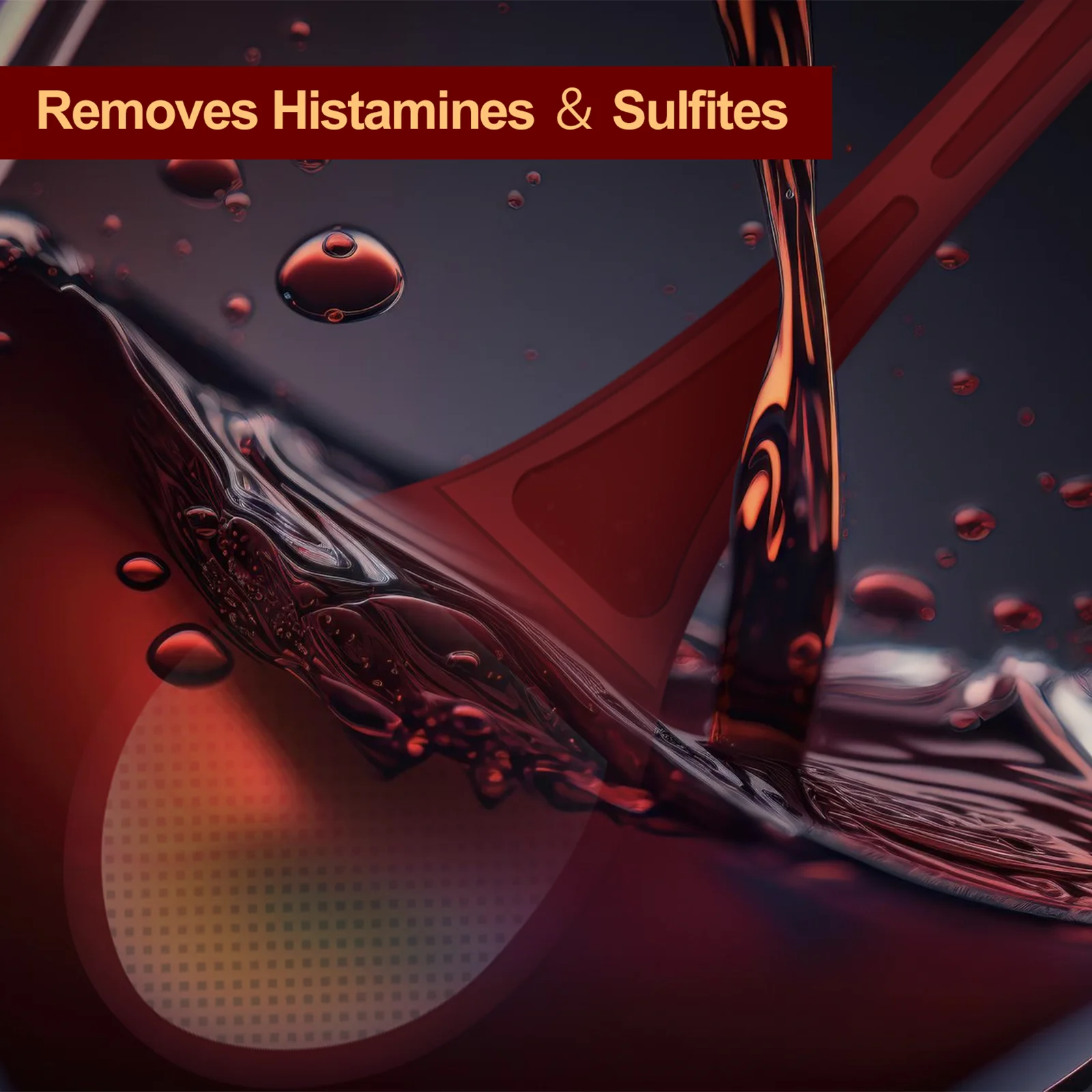 Wine filters Histamine and sulfite removers, bar wine purifiers, red and white wine filters can relieve headaches, prevent wine