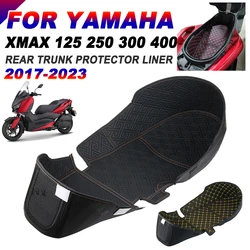 Motorcycle Storage Box Leather Rear Trunk Cargo Liner Protector For Yamaha X-MAX XMAX 300 125 XMAX 250 400 XMAX300 2017 - 2024
