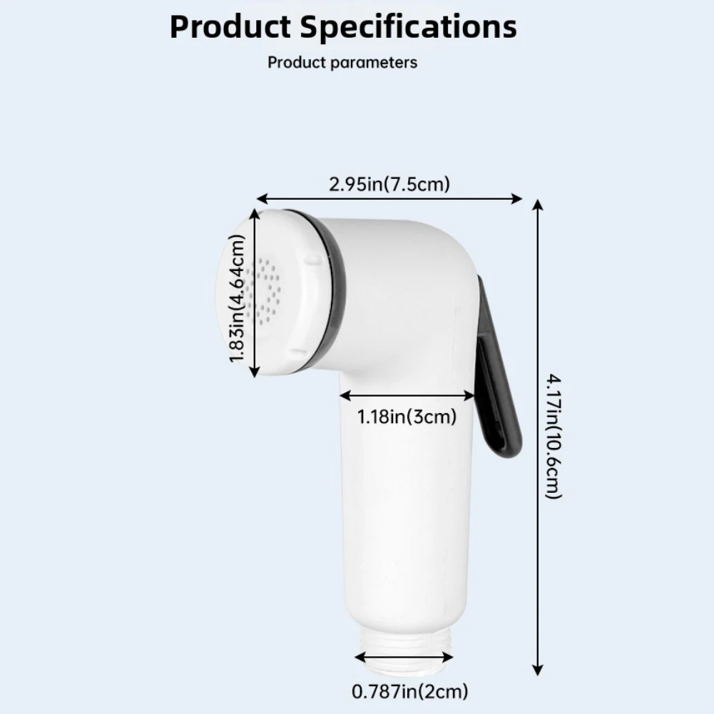 Handheld Rinse Set Marine Shower Kit Retractable Shower Head Kit Shower Head ABS Construction PVC 5-layer Hose