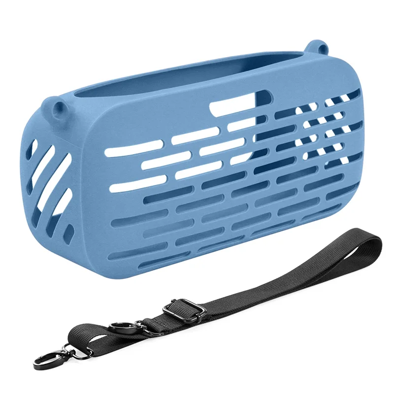 

【B74A】Защитный чехол для переноски, прочный плечевой ремень в комплекте, силиконовый чехол для портативного динамика Bose Soundlink Max, защита от царапин