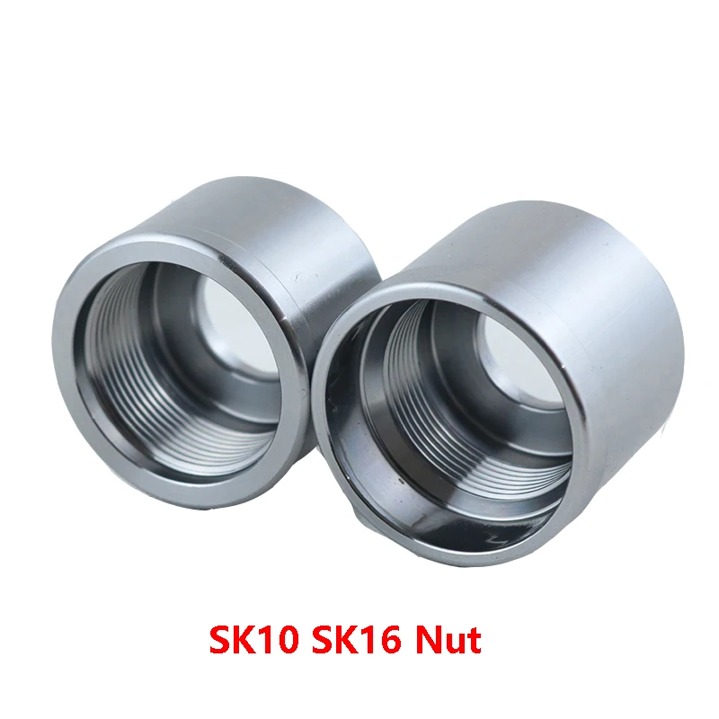 ALÉM CNC Spindle Tool, fresa, End Mill, alta precisão, BT30, BT40, BT30-GSK10-60, 60L, 90L, GSK Nut, GSK10, GSK16, SK10-2, SK16-2