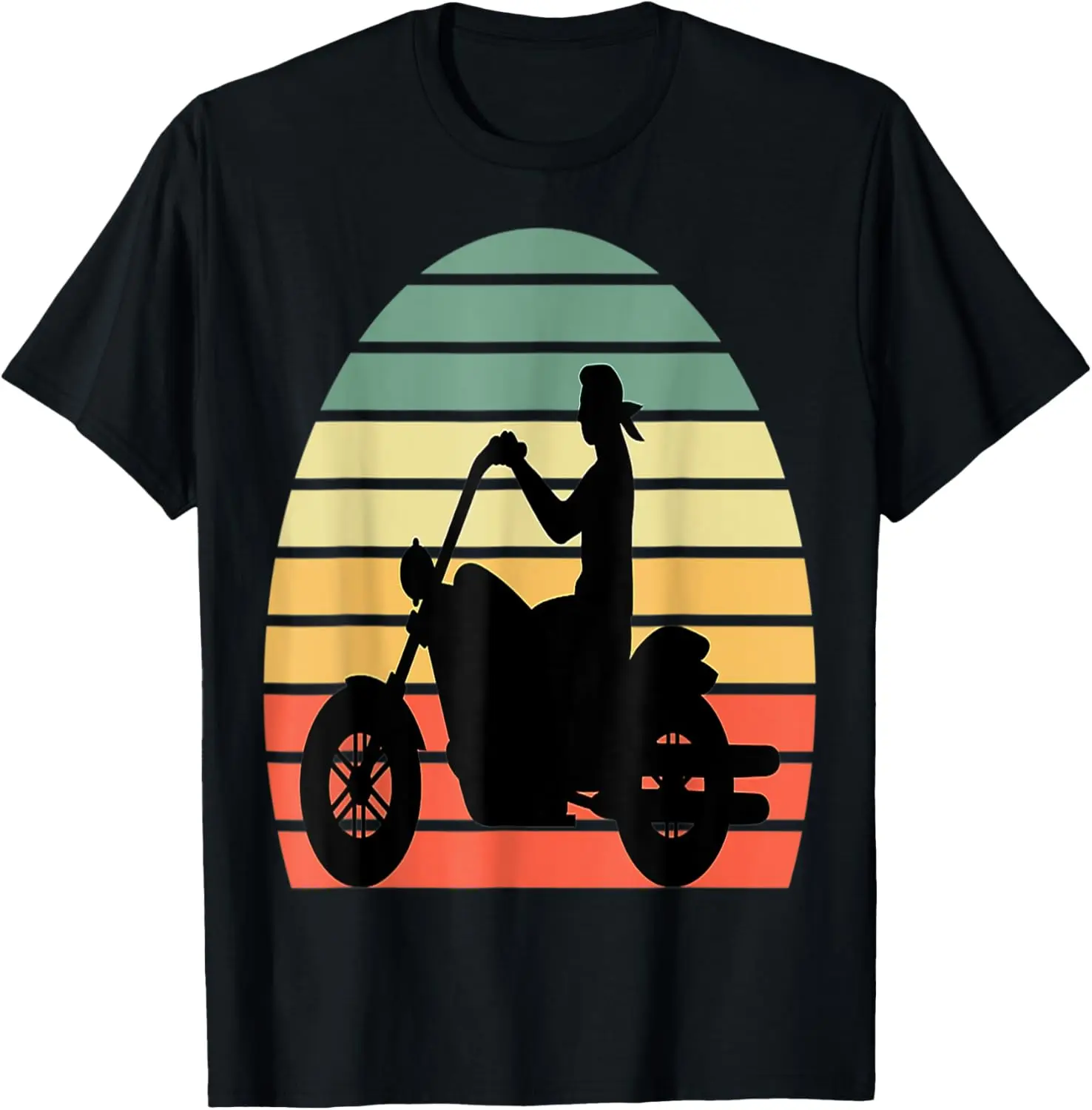 

Retro Motorcycle Decor Scooter Retro Motorcycle) Vintage T-Shirt Motorcycle