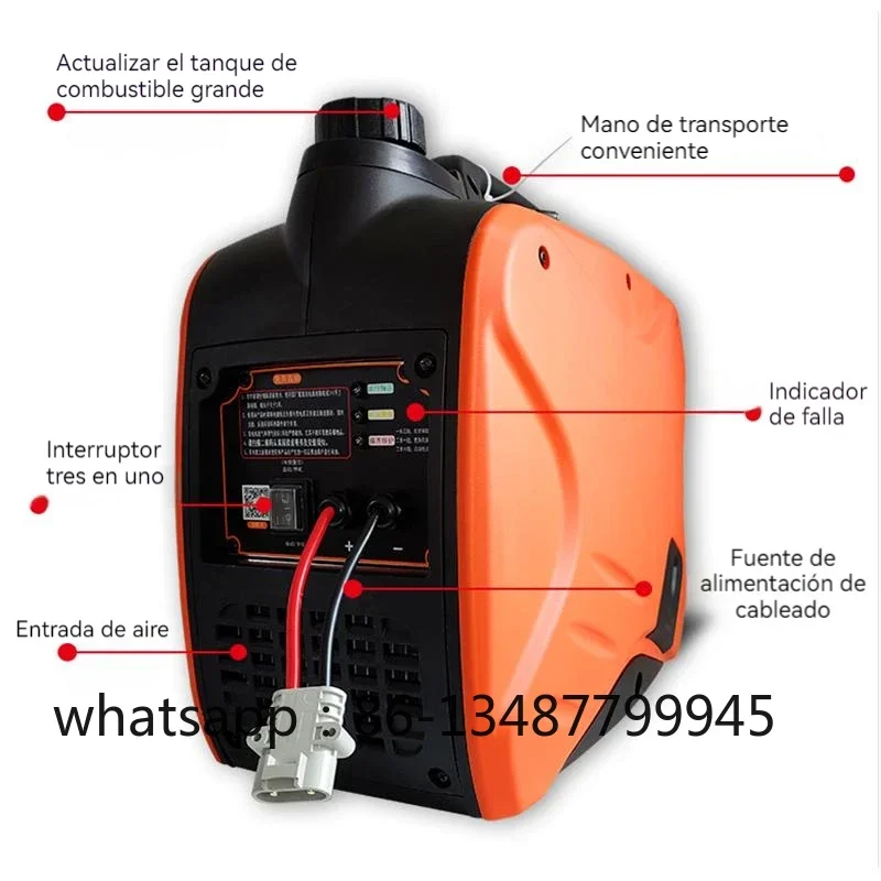 

24V generator parking air conditioning remote automatic start intelligent silent small car 220v Household