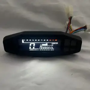 Mini Evrensel motosiklet kilometre saati, Kilometre Sayacı, Dijital, Karbüratör, Enjeksiyon, Elektrik sayacı, motor RPM, KTM EXC 250 Rusi KR200 En çok satılan 12 karbüratör ktm, 250-6 numara