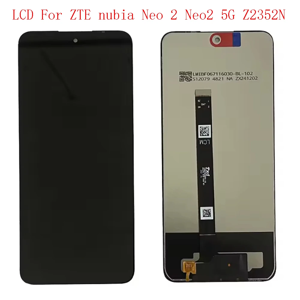 zte-nubia-neo-2-neo2-5g-z2352n用ディスプレイタッチパネルスクリーンデジタイザーアセンブリセンサー