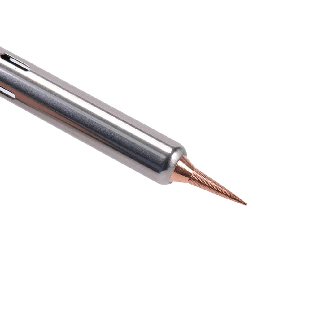 

10PC 900M-T-I 900M-T-B Pure Copper Iron Tip Soldering Tip 936 852d+ For Welding Equipment Branding Iron Welding Soldering Toos