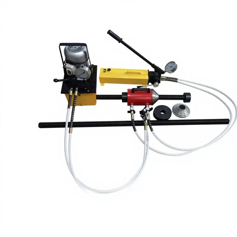 Excavator crawler pin press, portable hydraulic crawler pin press, various tonnages and types