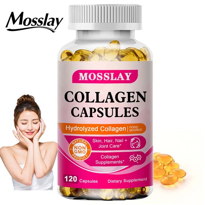 

Collagen Capsules - Promotes Healthy Skin, Joints, Hair and Nails - Antioxidant, Whitening, Anti-aging