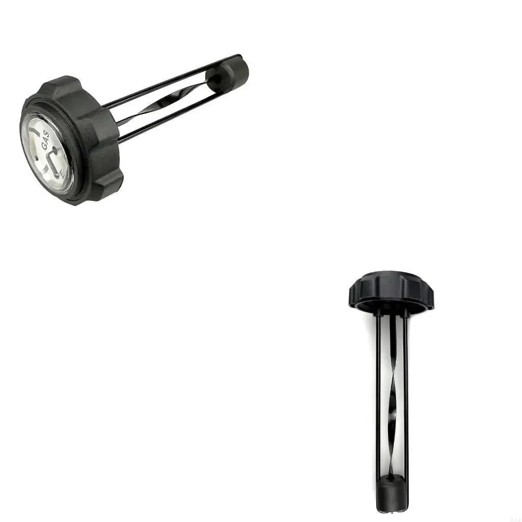 Screw On Gas Caps Gauge Meter 7.3Inch/15.9Inch Depth for Snowmobile ATV