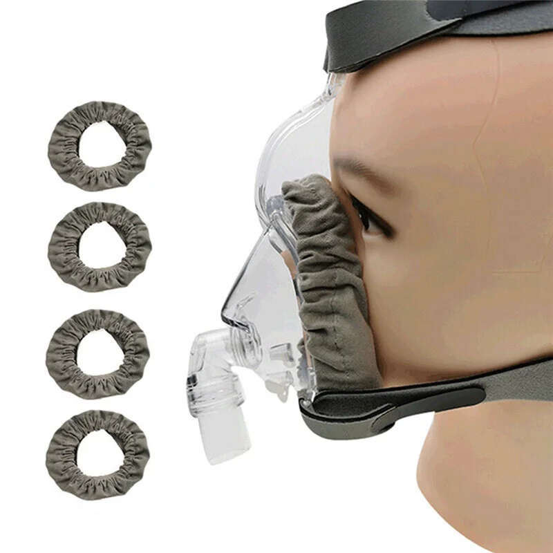 بطانات قناع B47B-Cpap أغطية قماشية قابلة لإعادة الاستخدام تقلل من تسرب الهواء ومهيج الجلد
