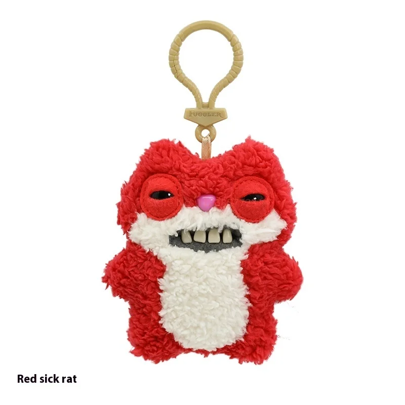 Originele Fuggler Tiener Monster Pluche Pop Funk Tiener Schat Lelijk Monster Leuk Speelgoed Sleutelhanger Serie Pluche Pop