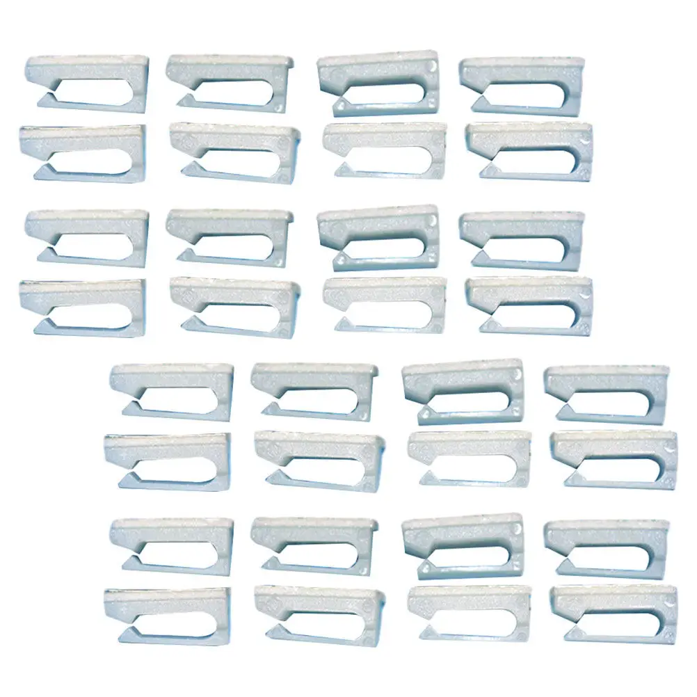 80Pcs Small Cable Clips Adhesive Wire Holders Plastic Cord Management Clamps Desk Cable Organizer Clips for Office Car