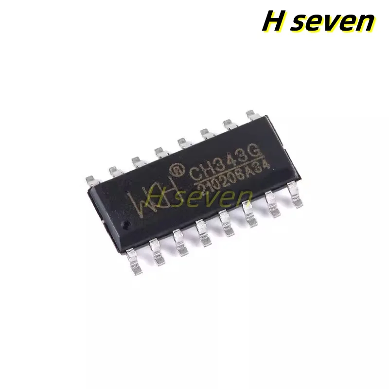 5pcs CH343G SOP-16 USB to High-speed Serial Port Chip IC