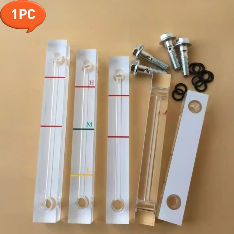 1PC Screw Air Compressor Oil Sight Glass Oil Level Gauge Oil Standard 60 / 80 / 90 / 100 / 120 / 140 / 160 / 200