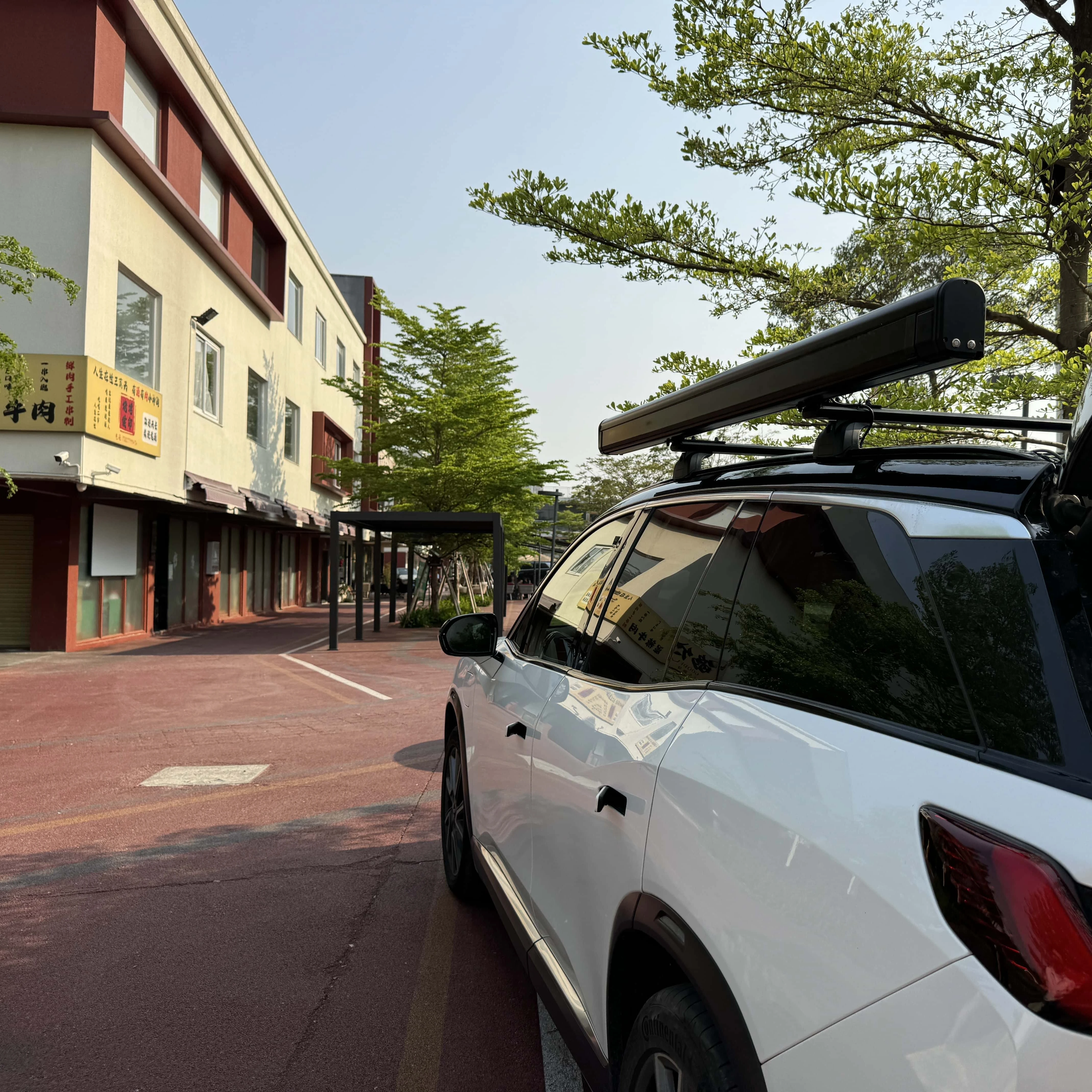 

Car Side Awning Outdoor Camping Tent Car Roof Awning Tent 4x4 Offroad 2M 2.5M 3M Black Coated Factory Wholesale