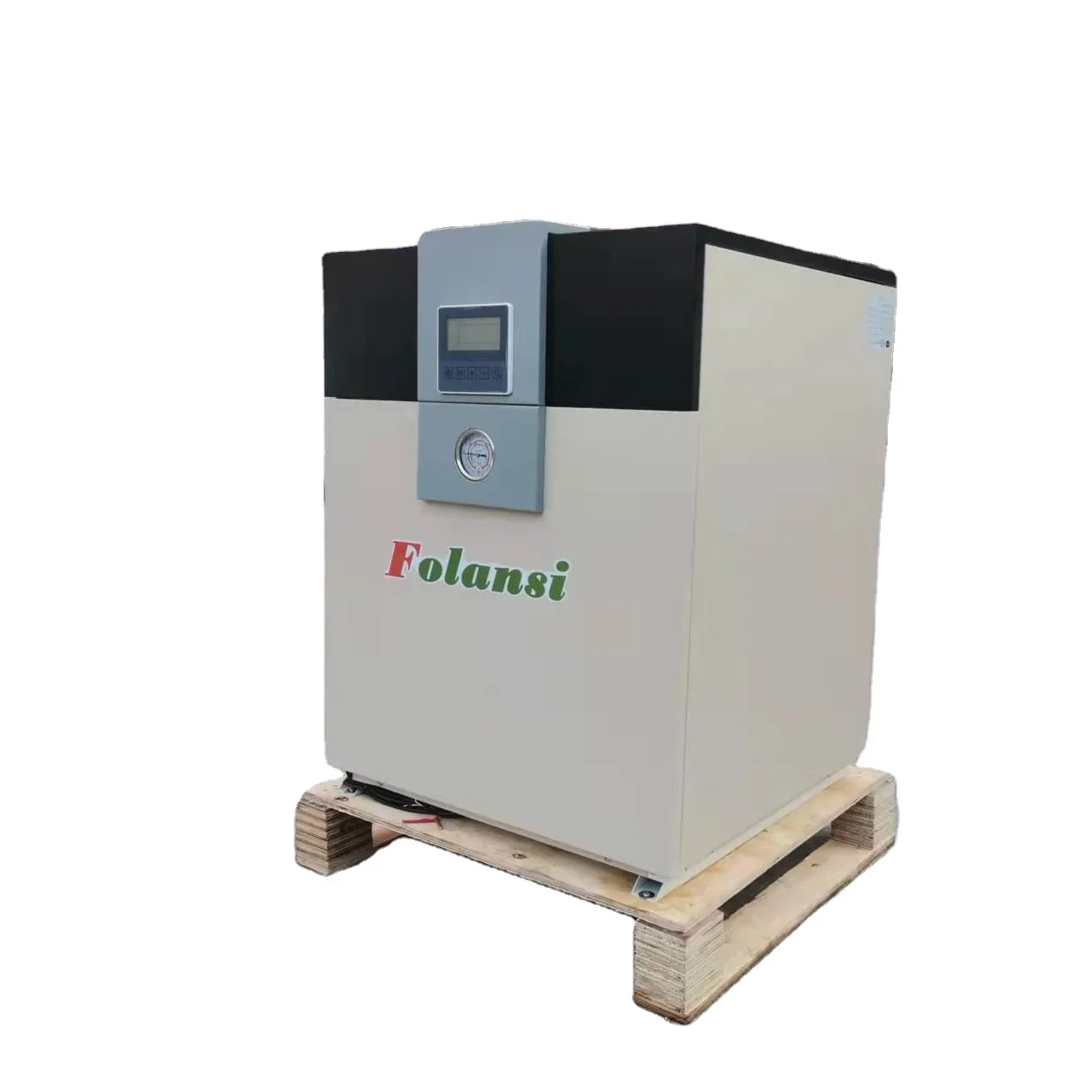 folansi 28kw geothermal source heat pump heating cooling hot water water to water ground source heat pumps