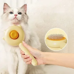 1PC Cat comb dog brush magic massage comb cleaning and beauty comb pet supplies