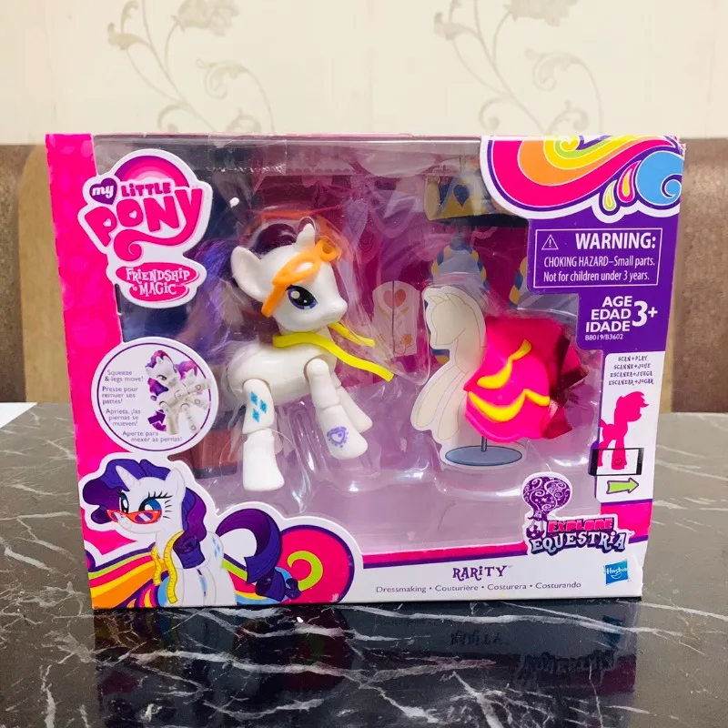 My Little Piny Figure Rainbow Dash Twilight Sparkle Applejack Pinkie Pie Starlight Glimmer Princess Toy