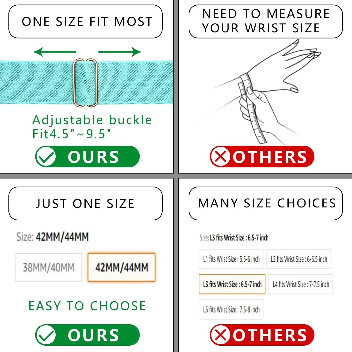 Correa de nailon para Apple Watch Ultra, pulsera de repuesto ajustable de 49mm para Series 10, 9, 8, 7, 6, 5, 4, 46mm, 45mm, 41mm, 42mm, 44mm, 40mm