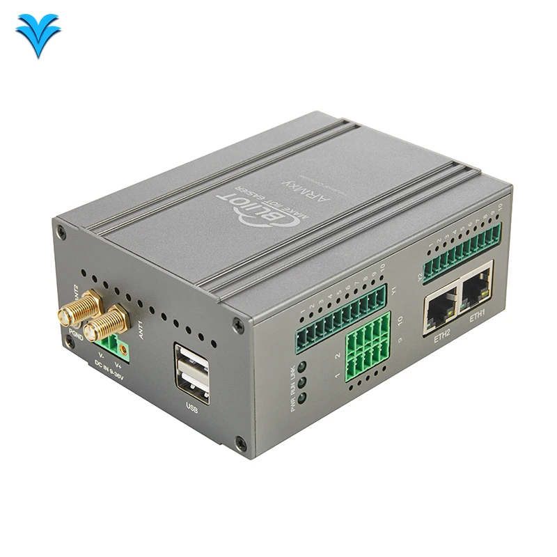 

T113-i 2*A7 Industrial-Grade Reliability ARM Gateway 4RS485 4DI 4DO for Industrial PLCs
