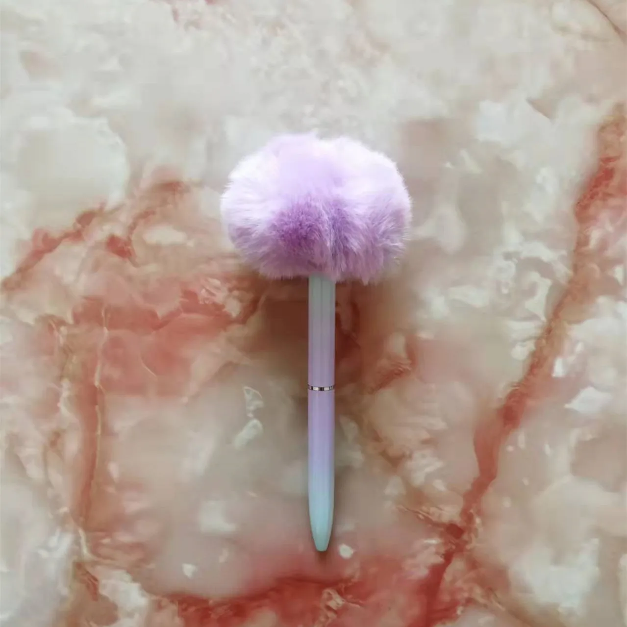 Stylo à bille Fluff, stylo document nickel é, 50 pièces