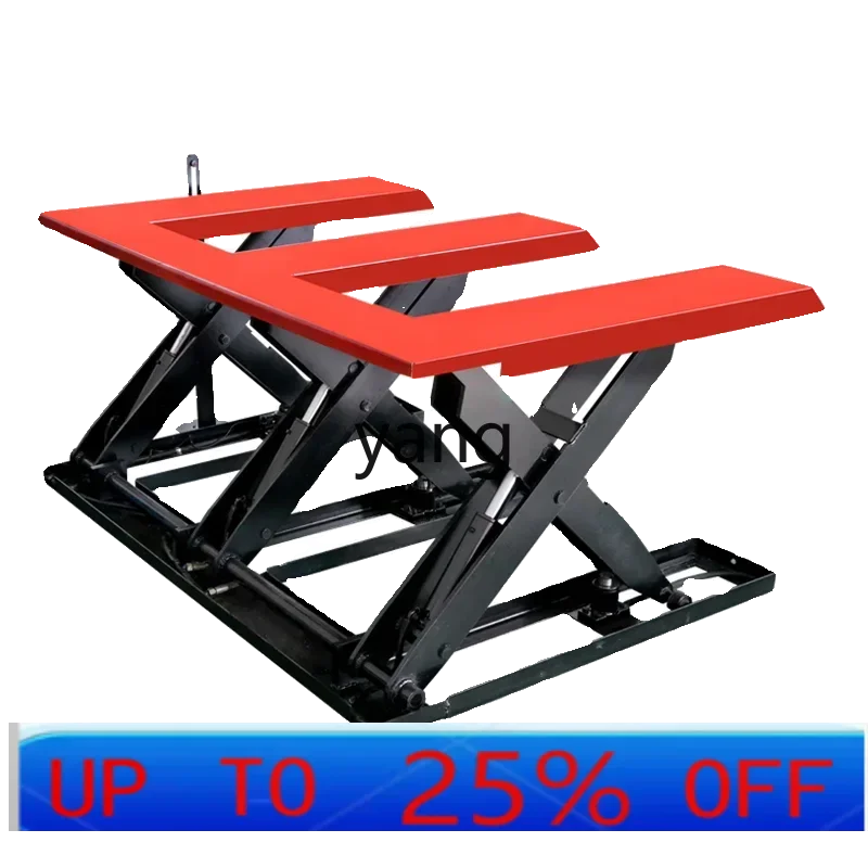 LTT Electric Hydraulic Lifting Platform No-digging Foundation Automatic Lifting Woodworking Cutting Lifting and Feeding Machine