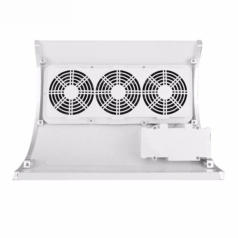 Three Fan Nail Cleaner Desktop 40W High Power Low Noise Professional Grade Suitable for Salons and Homes