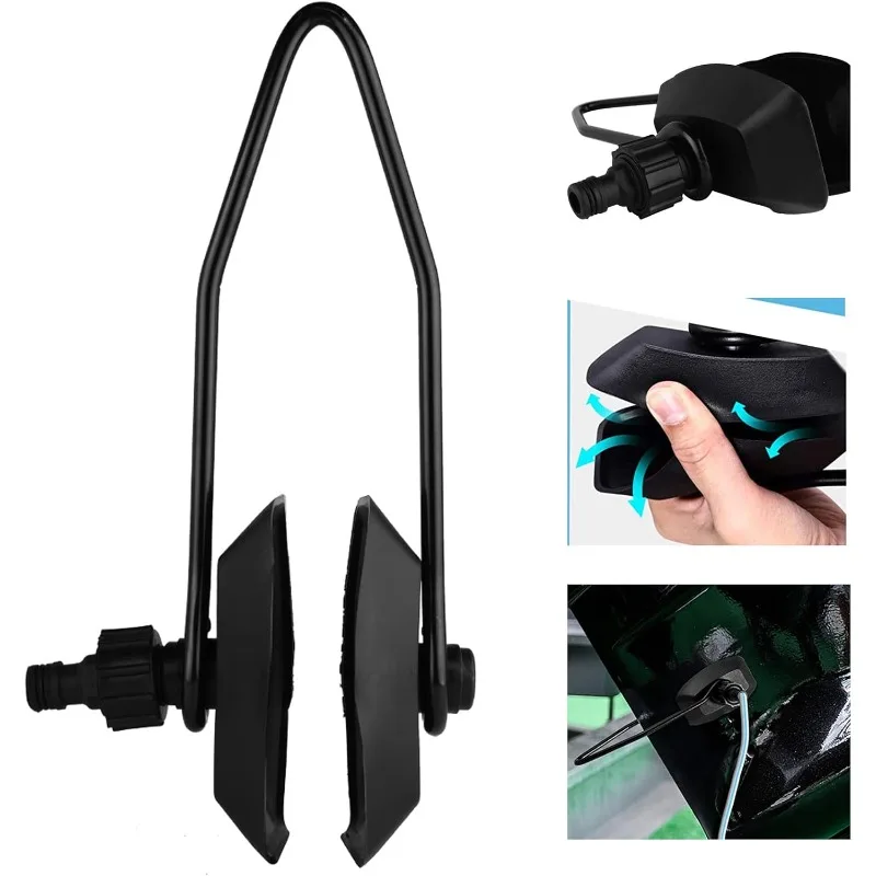 

1PCS Marine Universal Rectangular Outboard Motor Water Flusher Boat Ear Muff Engine Flusher for Marine Boat