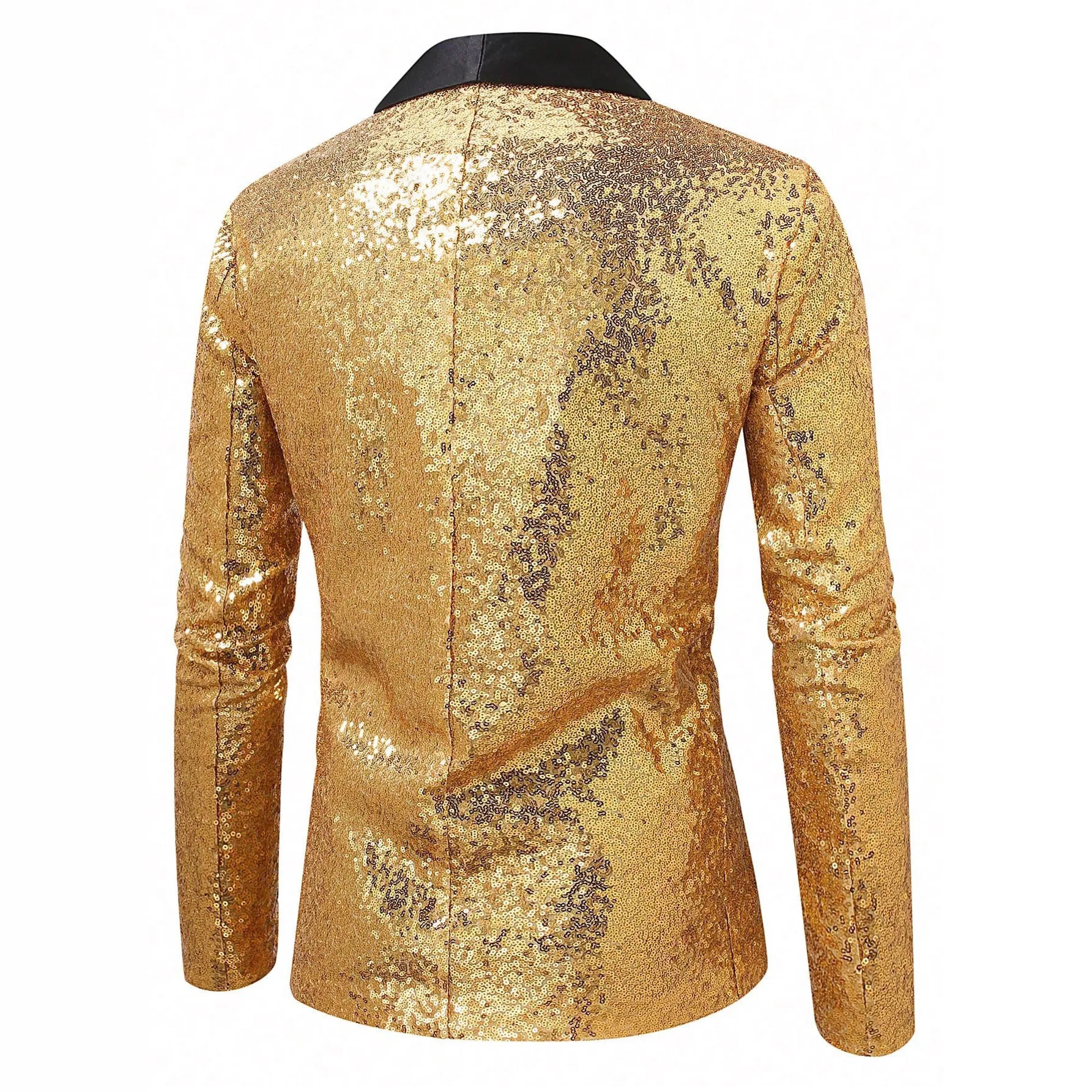 Blazer à paillettes dorées pou - Street Fashion Men 2025 avis et prix