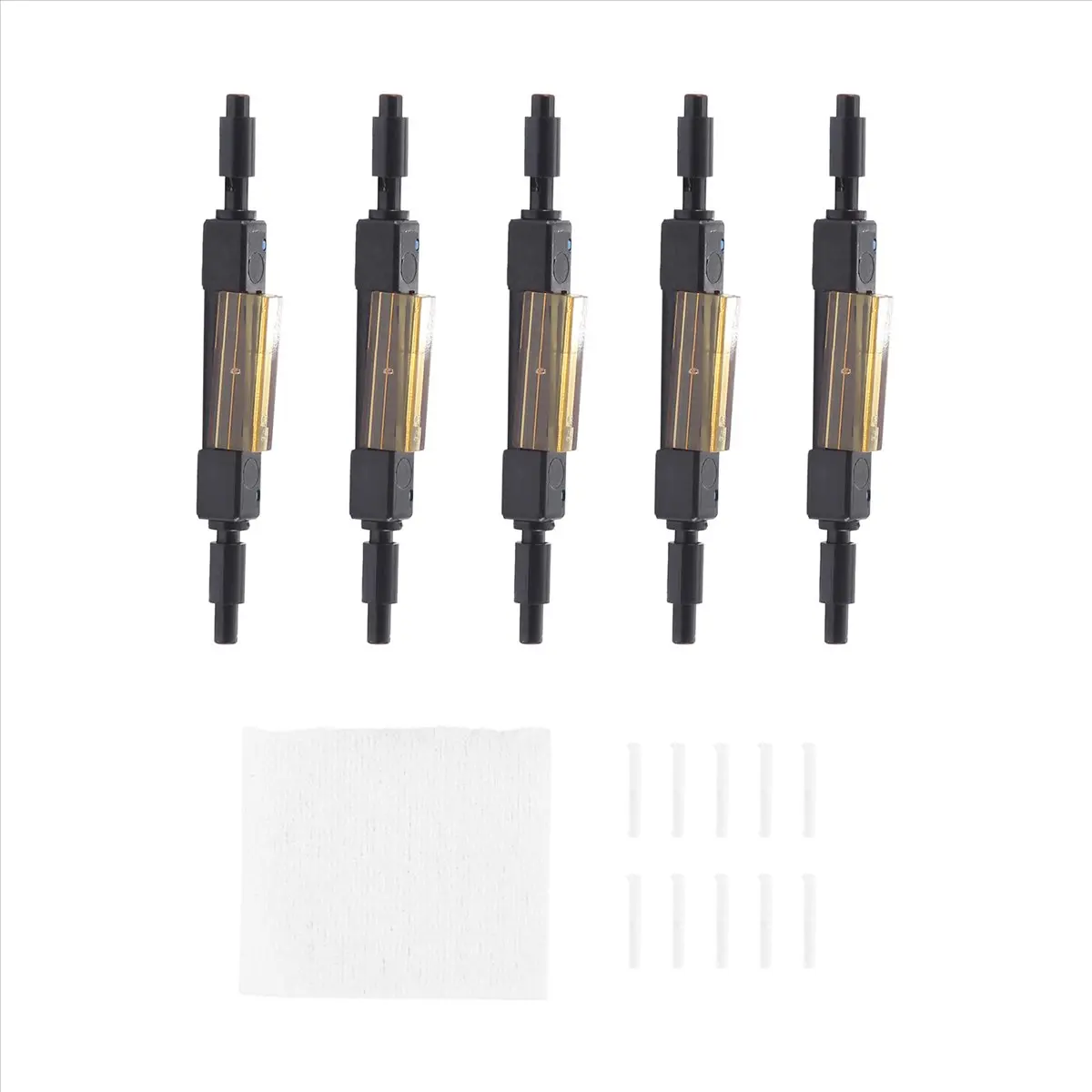 A50U 5Pcs Fiber Optic Fast Connector L925B Fiber Optic Quick Connector Optical Fiber Mechanical Splice for Drop Cable