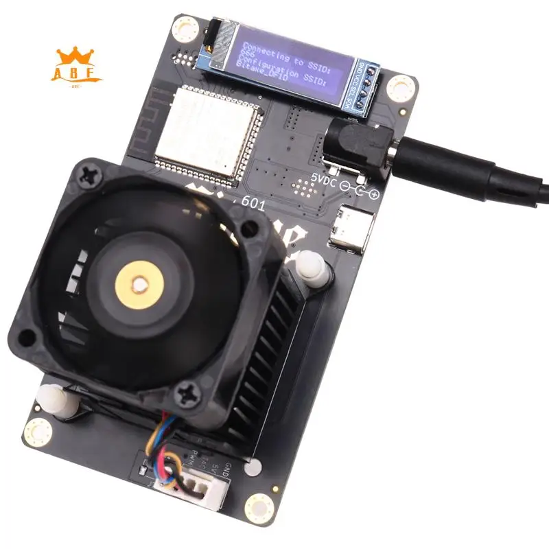 

A08E-Bitaxe Gamma 601 Solo Miner 1,2TH/S BM1370 Asic Chip 18 Вт от Antminer S21 Pro Bitcoin BTC Miner