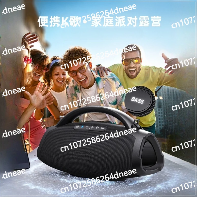 

D20 Portable Karaoke Bluetooth Speaker Slant-span Family Party Camping Subwoofer Bluetooth Speaker