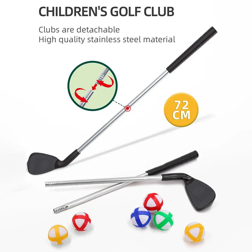 Zestaw do gry w rzucanie piłką golfową 3w1: wieszak na ubrania, worek z piaskiem, pierścień - zabawki interaktywne dla rodziców i dzieci do sportów na świeżym powietrzu.