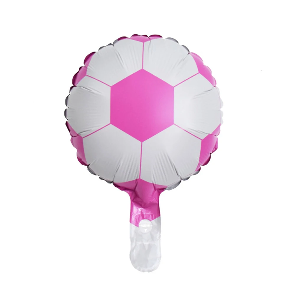 10Pcs 10inch Soccer Foil Balloons Football Sport Theme Party Decoration Balls Boys Birthday Party Decoration Supplies Globos