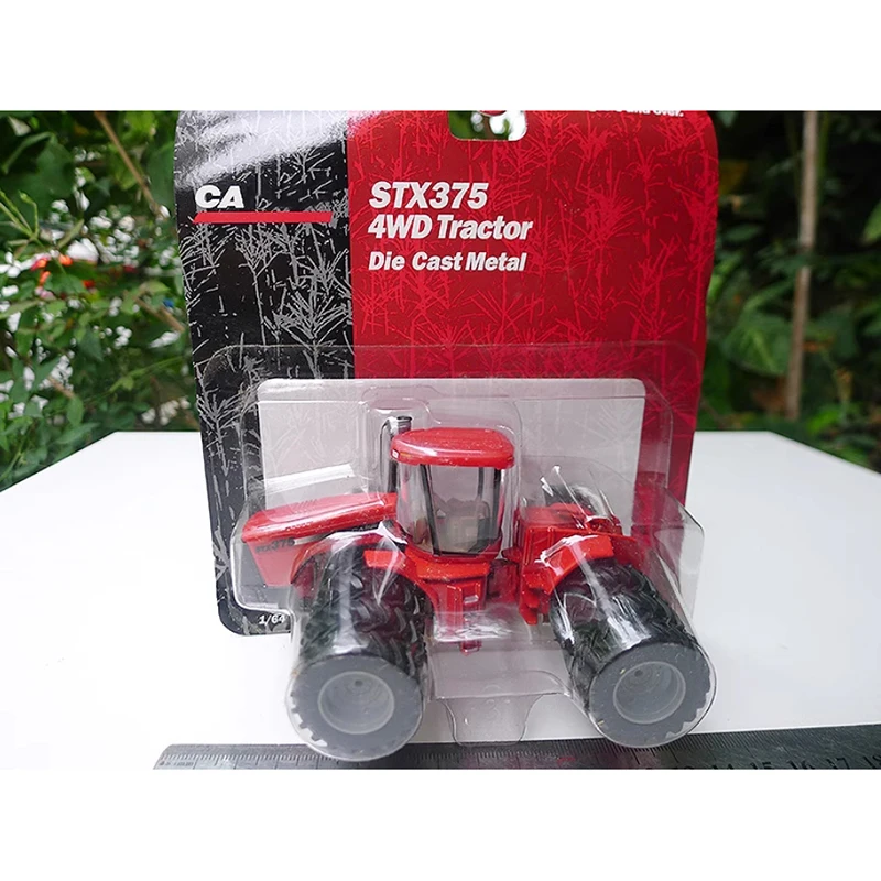 ERTL Diecast escala 1:64 STX375 Tractor de 12 ruedas aleación vehículo agrícola modelo colección recuerdo exhibición adornos vehículo regalo