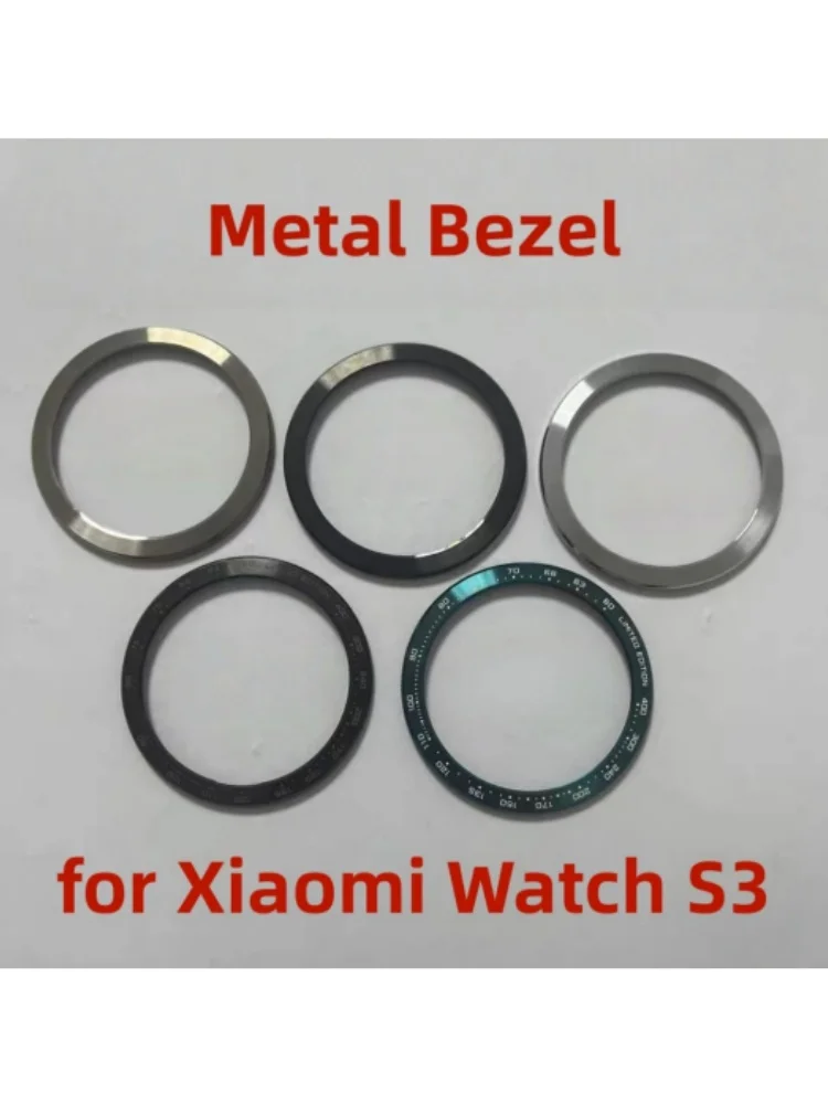 Ramka do zegarka Xiaomi Watch S3, metalowa ramka ze stali nierdzewnej, obrotowa ramka ochronna, części zamienne do ramki. — zdjęcie produktu 7