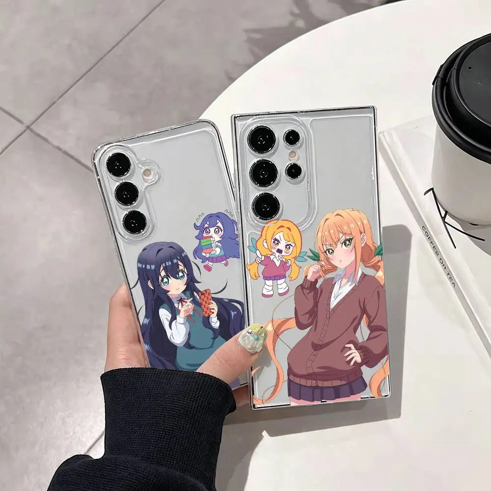 Inda Karane Yoshimoto Shizuka 100Kanojo Phone Case For Samsung S25,S24,S21,S22,S23,S30,Ultra,S20,Plus,Fe Transparent Cover